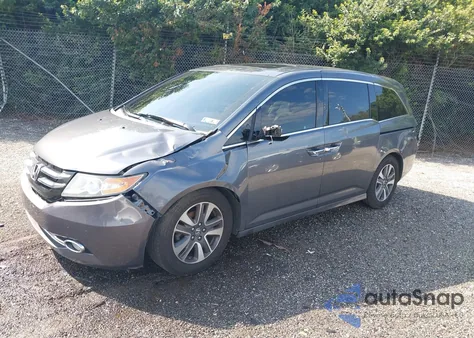 2017 Honda Odyssey Touring/Touring Elite из США, поврежденный, VIN 5FNRL5H99HB026477